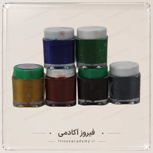 رنگ خمیری رزین (طوسی) 15گرم
