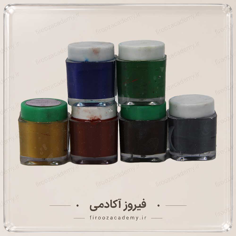 رنگ خمیری رزین (سبز) 15گرم
