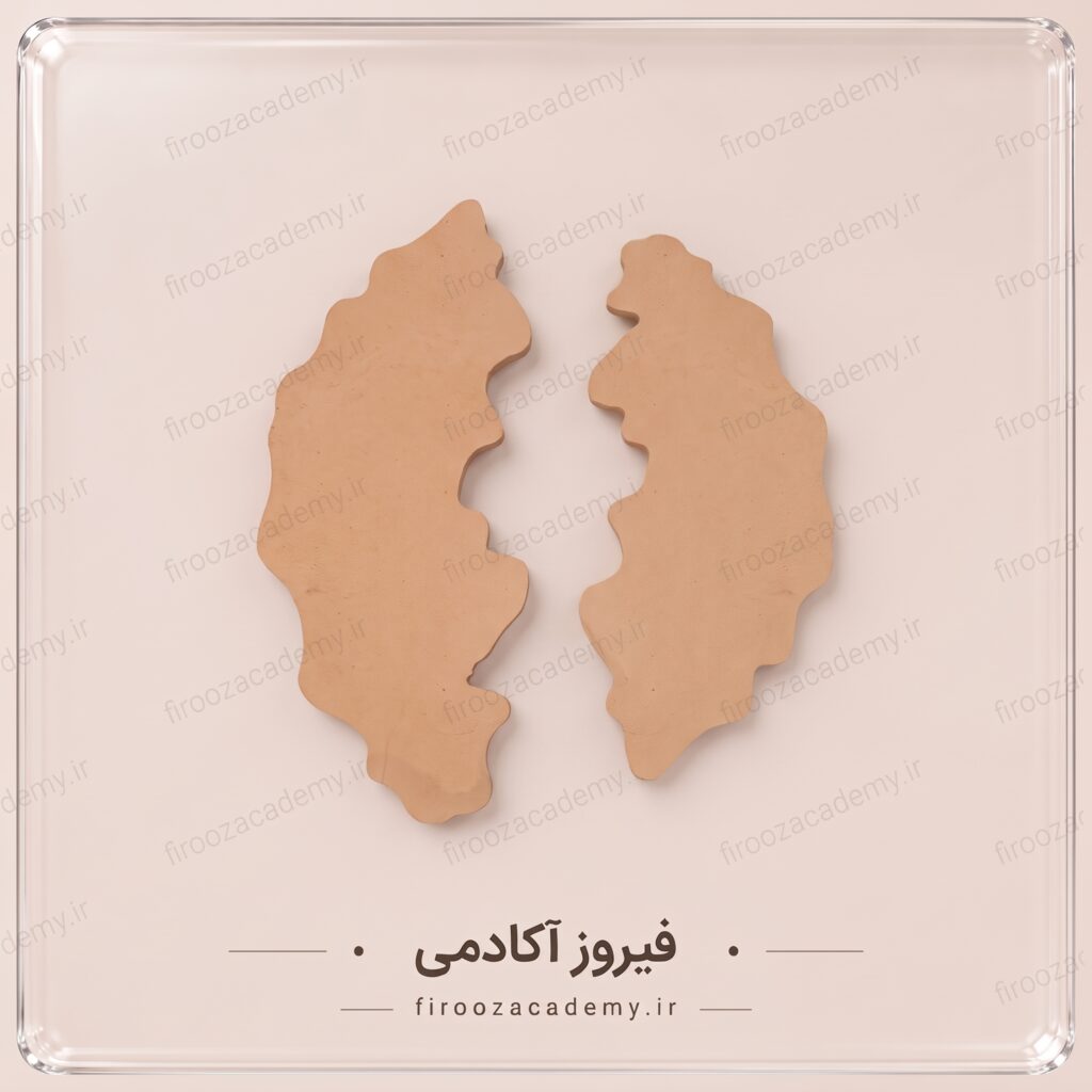 بیس چوبی - دفرمه ساعت 12سانت