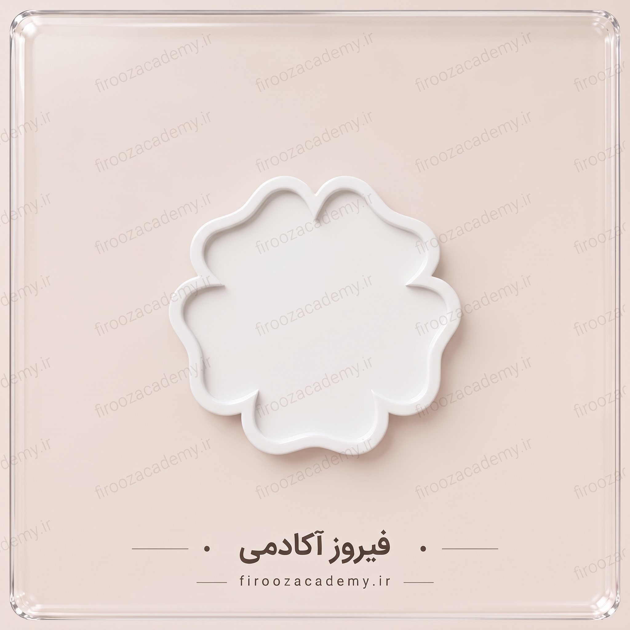 قالب سیلیکونی (مدل گل 5 پر) - قطر 15سانت قالب سیلیکونی (مدل گل 5 پر) - قطر 15سانت
