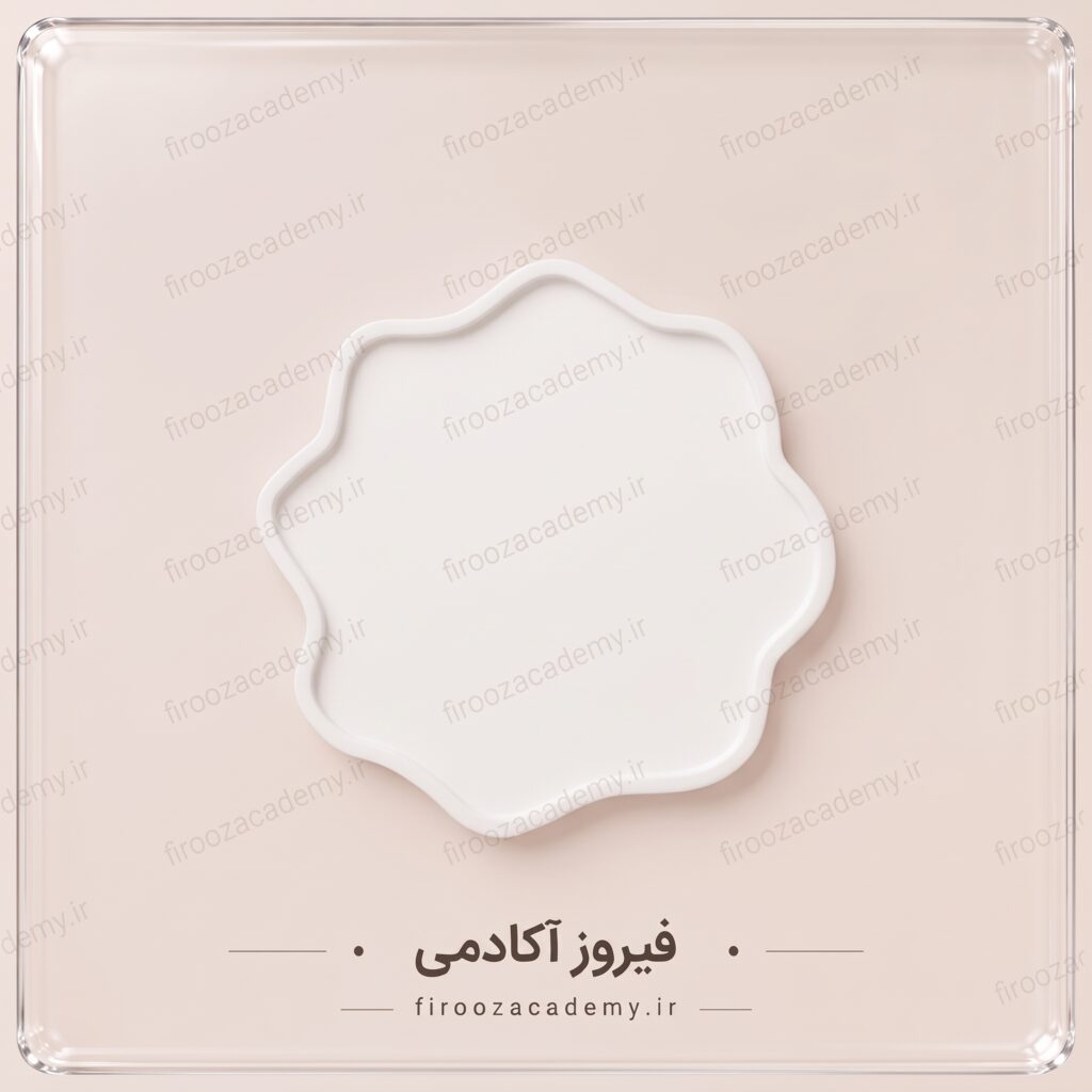 قالب سیلیکونی(مدل دفرمه - قطر27سانت)