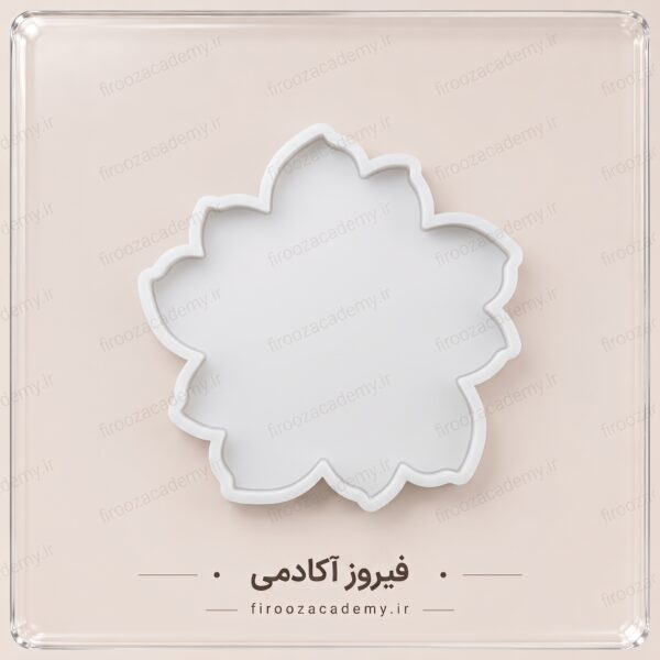 قالب سیلیکونی (مدل برگ) - قطر 15سانت