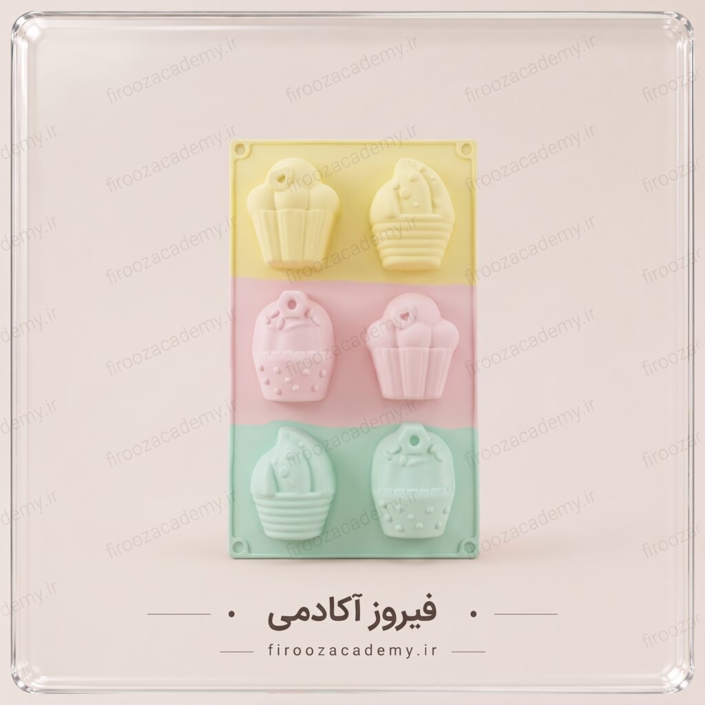قالب سیلیکون(مدل کاپ کیک)
