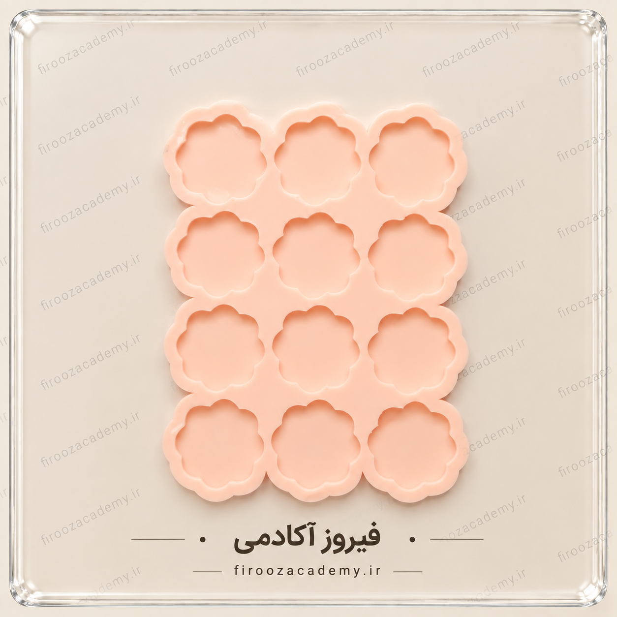 قالب سیلیکونی(مدل گیفت گل 12عددی) قالب سیلیکونی(مدل گیفت گل 12عددی)
