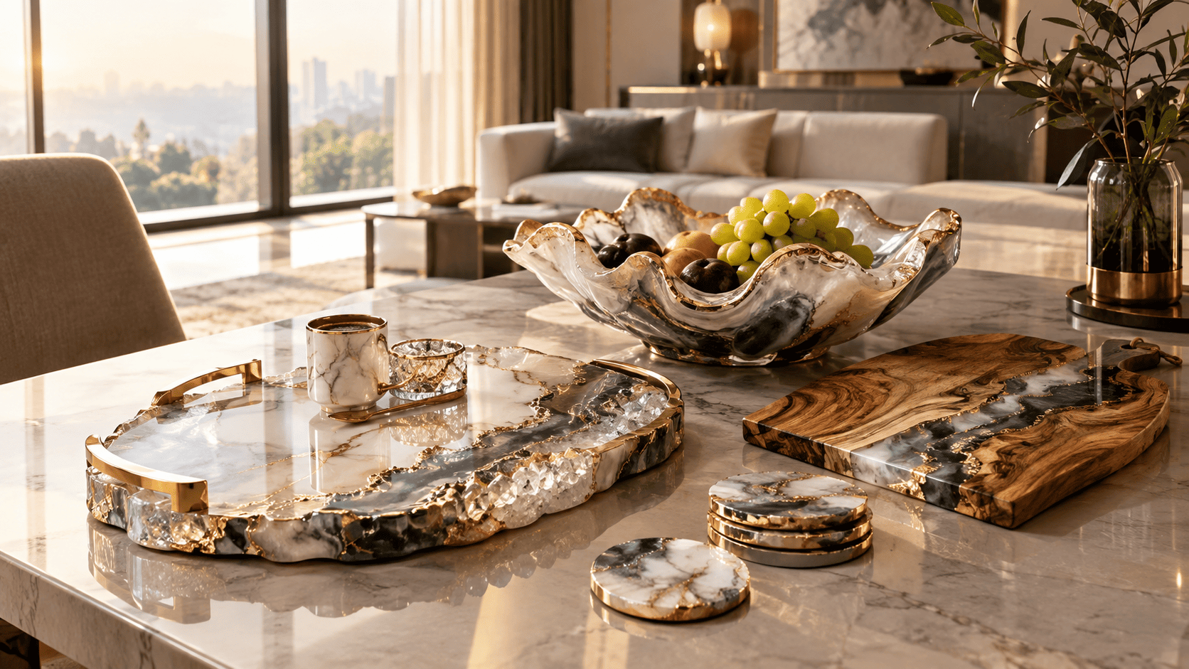 چرا شناخت اشیاء رزینی پر فروش برای دکوراسیون و پذیرایی اهمیت دارد؟