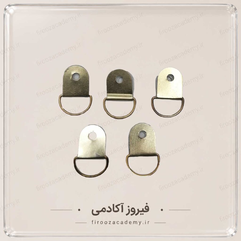 قلاب آویز پشت تابلو - (مدل حلقه ای)